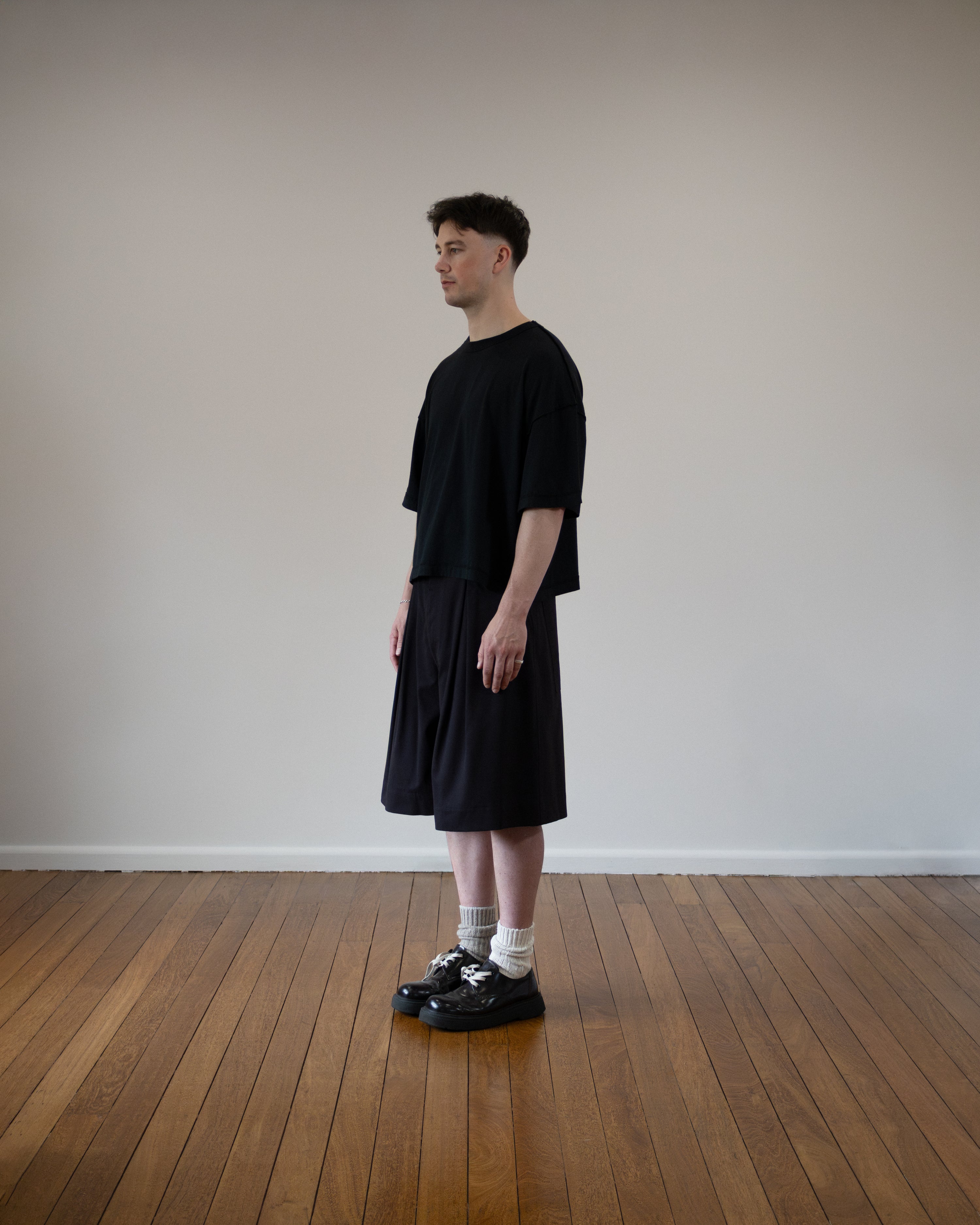 [ Silo ] Japanese Cotton Short / Black