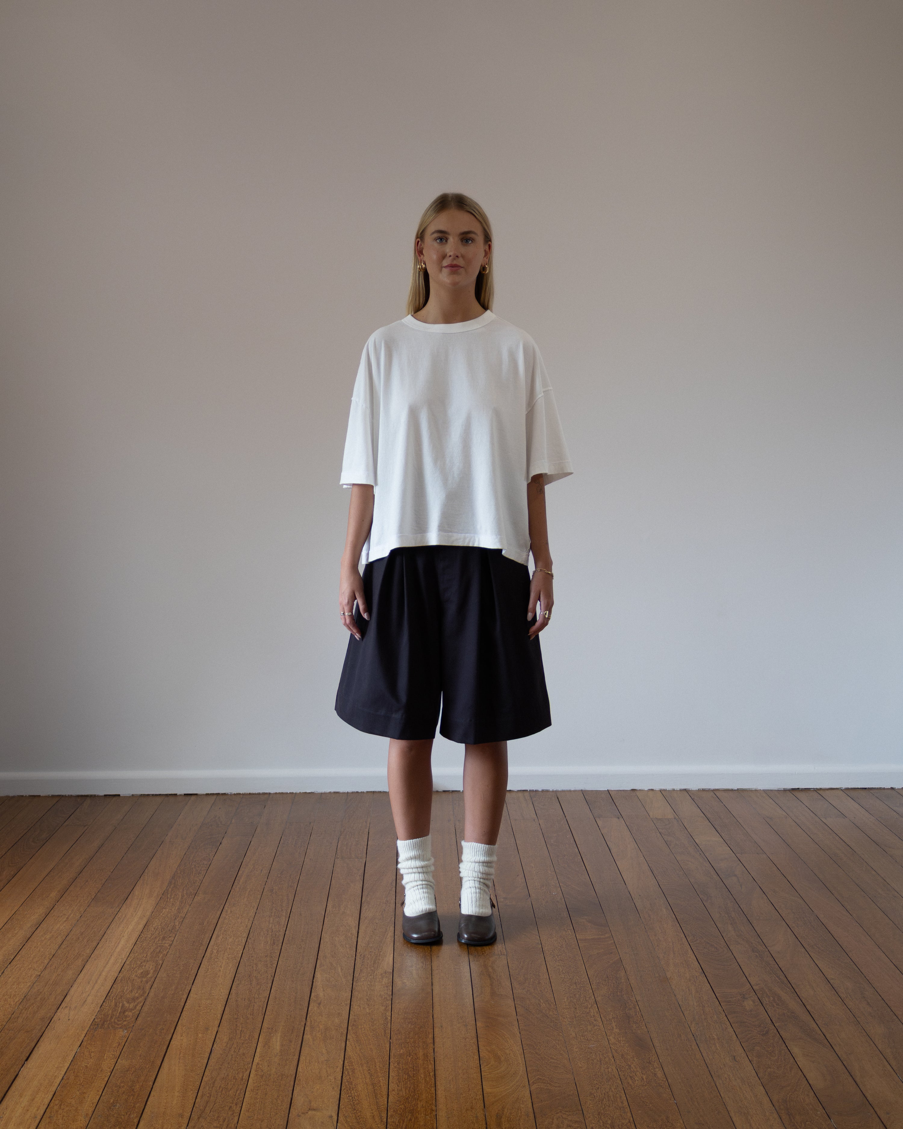 [ Silo ] Japanese Cotton Short / Black