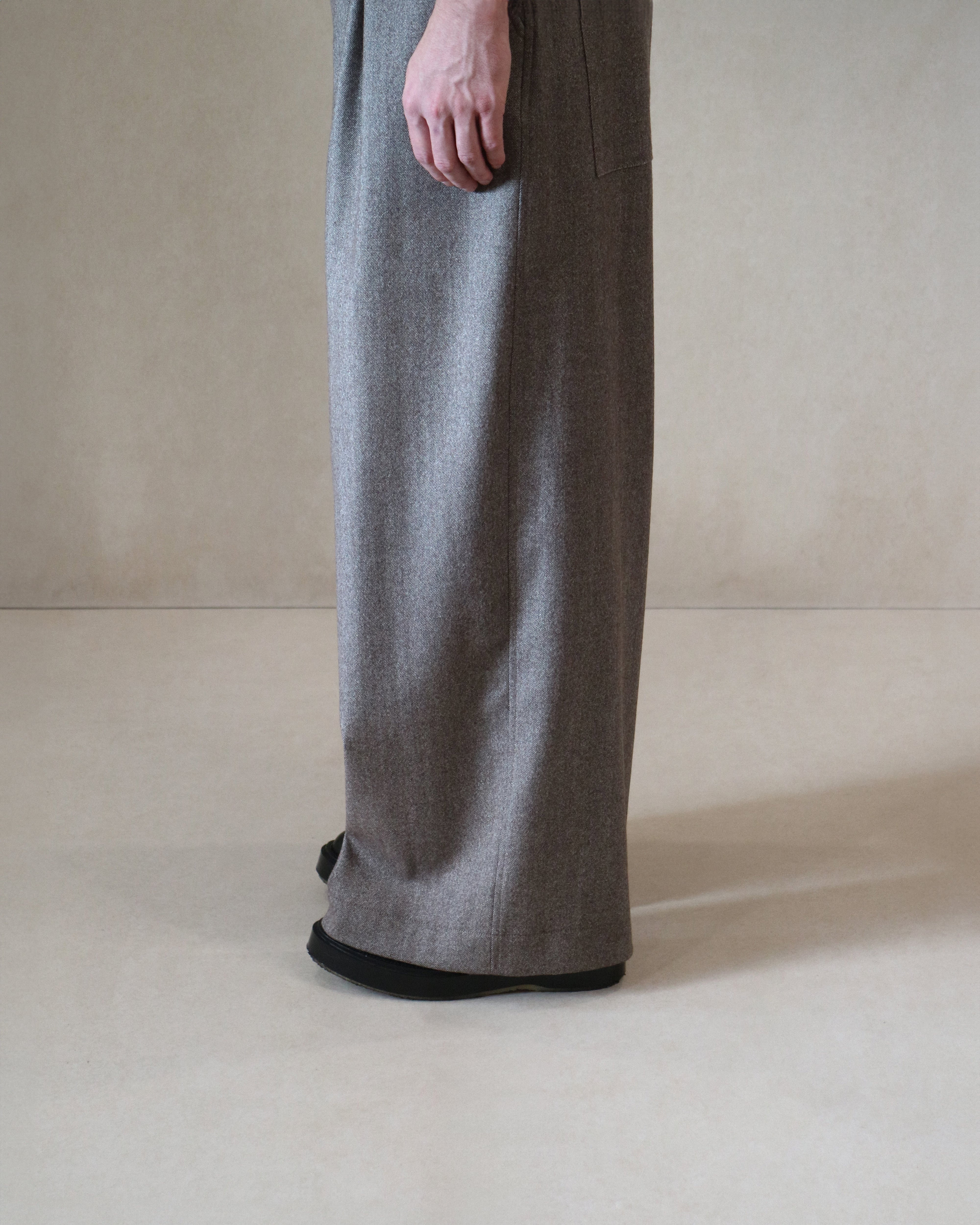 Silo ] Japanese Wool Trouser / Bark – SACRED ARCHIVE