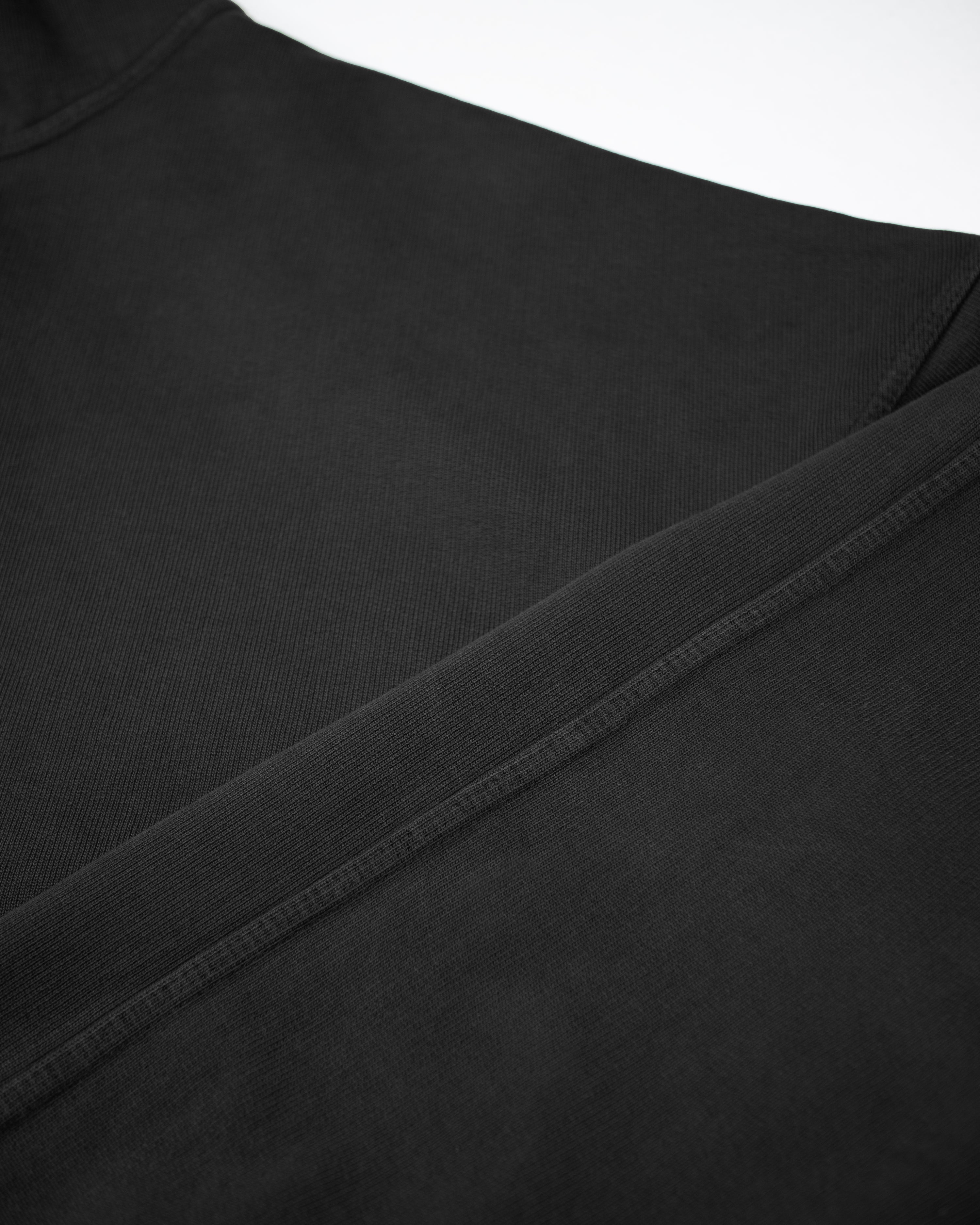Uniform Hooded Jumper / Faded Black