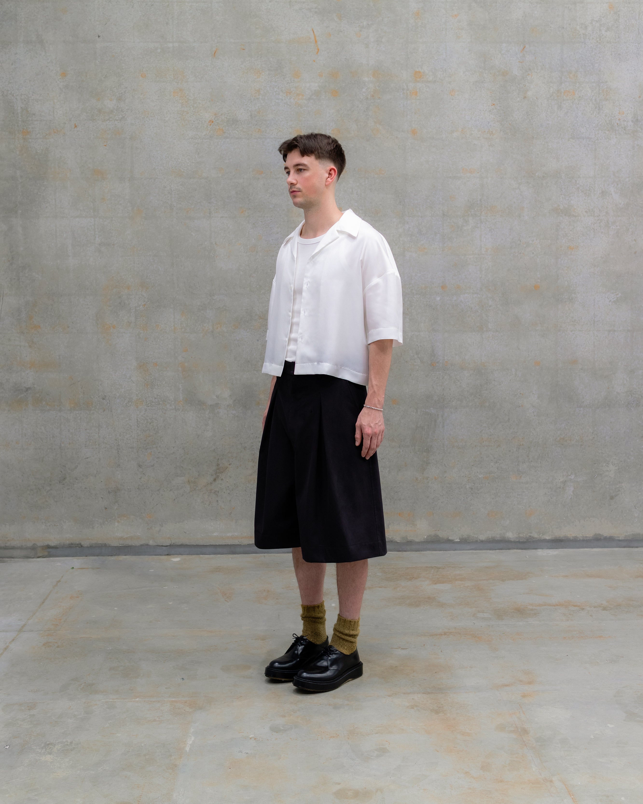 [ Julie ] Silk Shirt / Ivory
