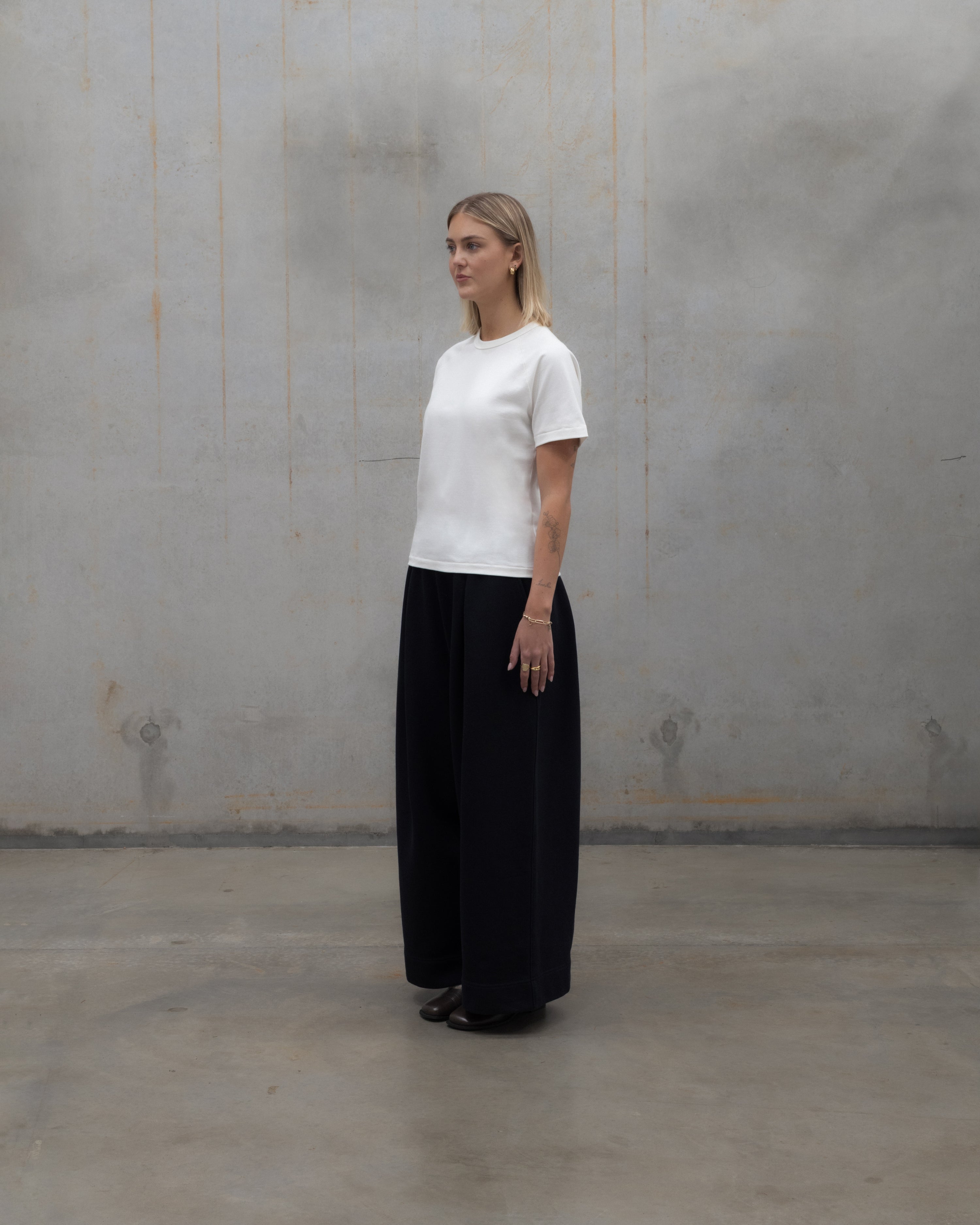 [ Yuki ] Japanese Cotton Baby T-shirt / Milk