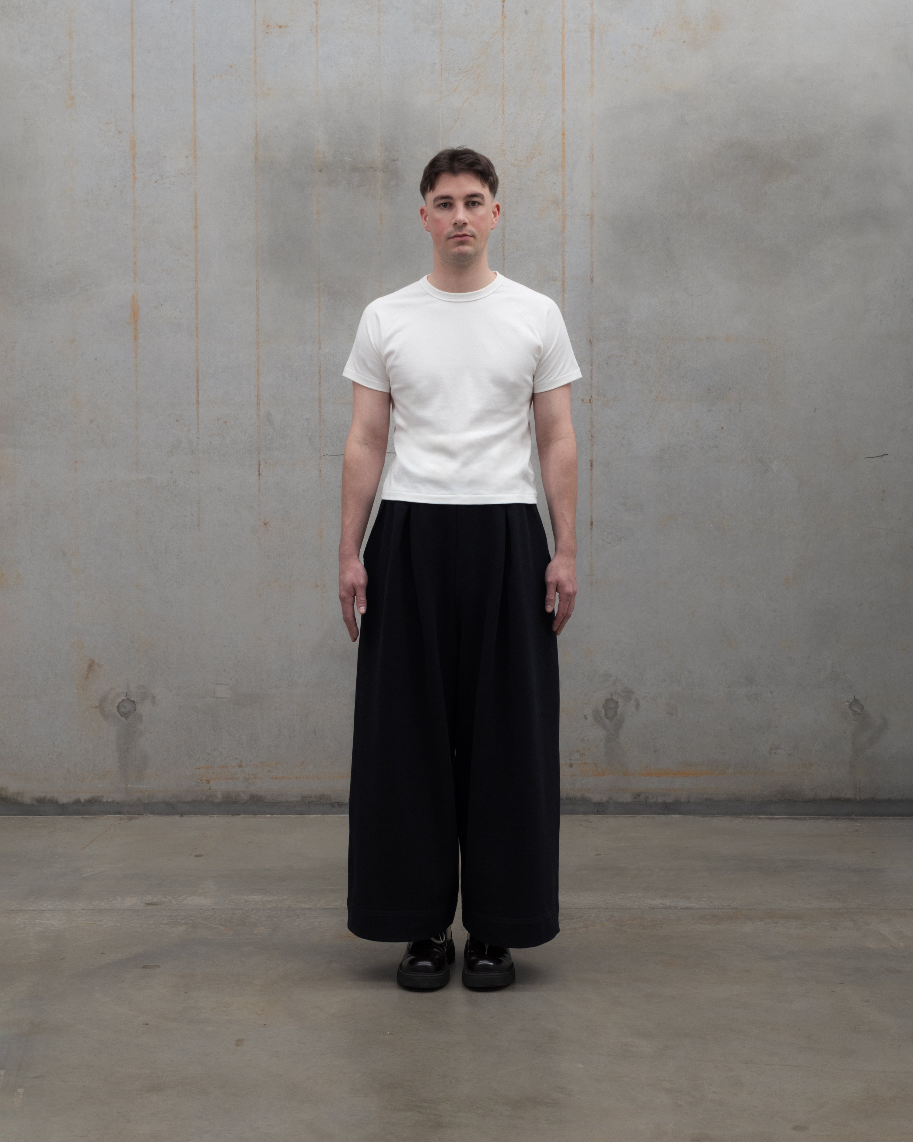 [ Yuki ] Japanese Cotton Baby T-shirt / Milk