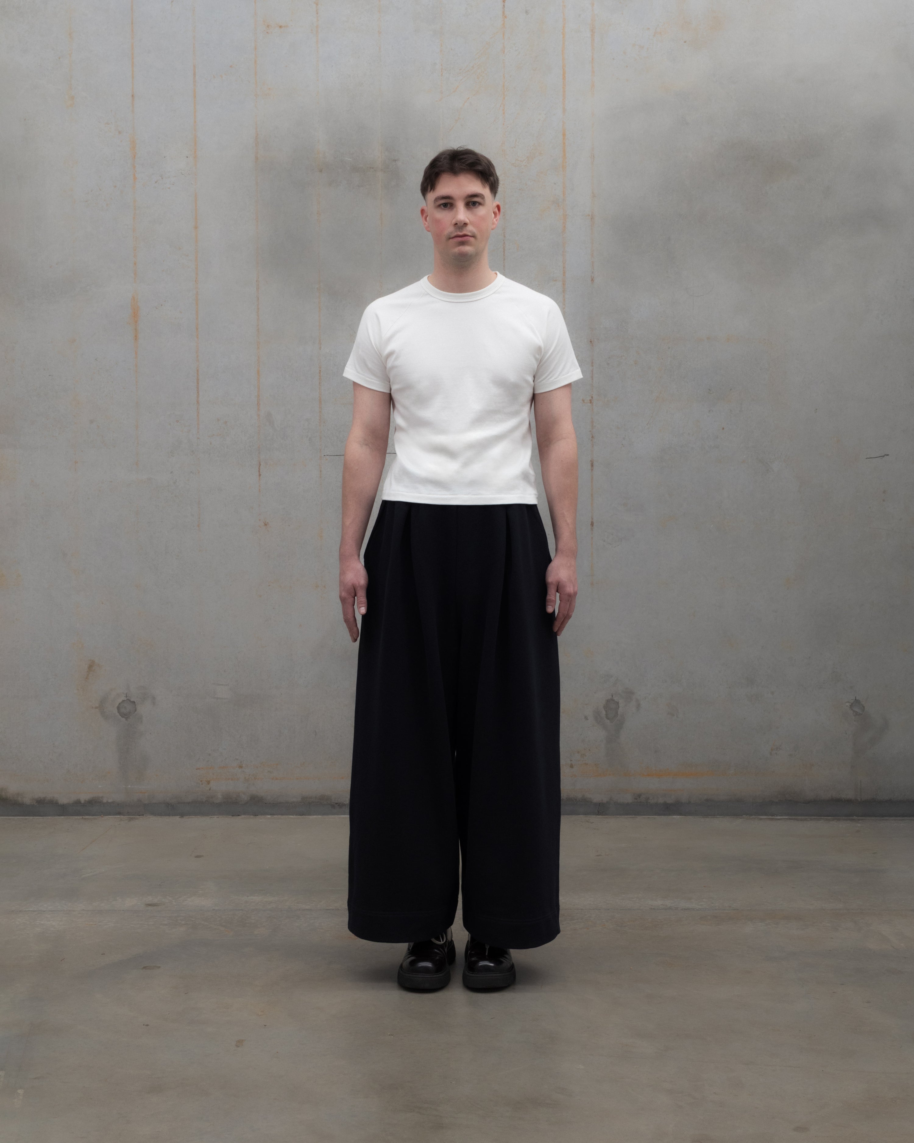 [ Yuki ] Japanese Cotton Baby T-shirt / Milk