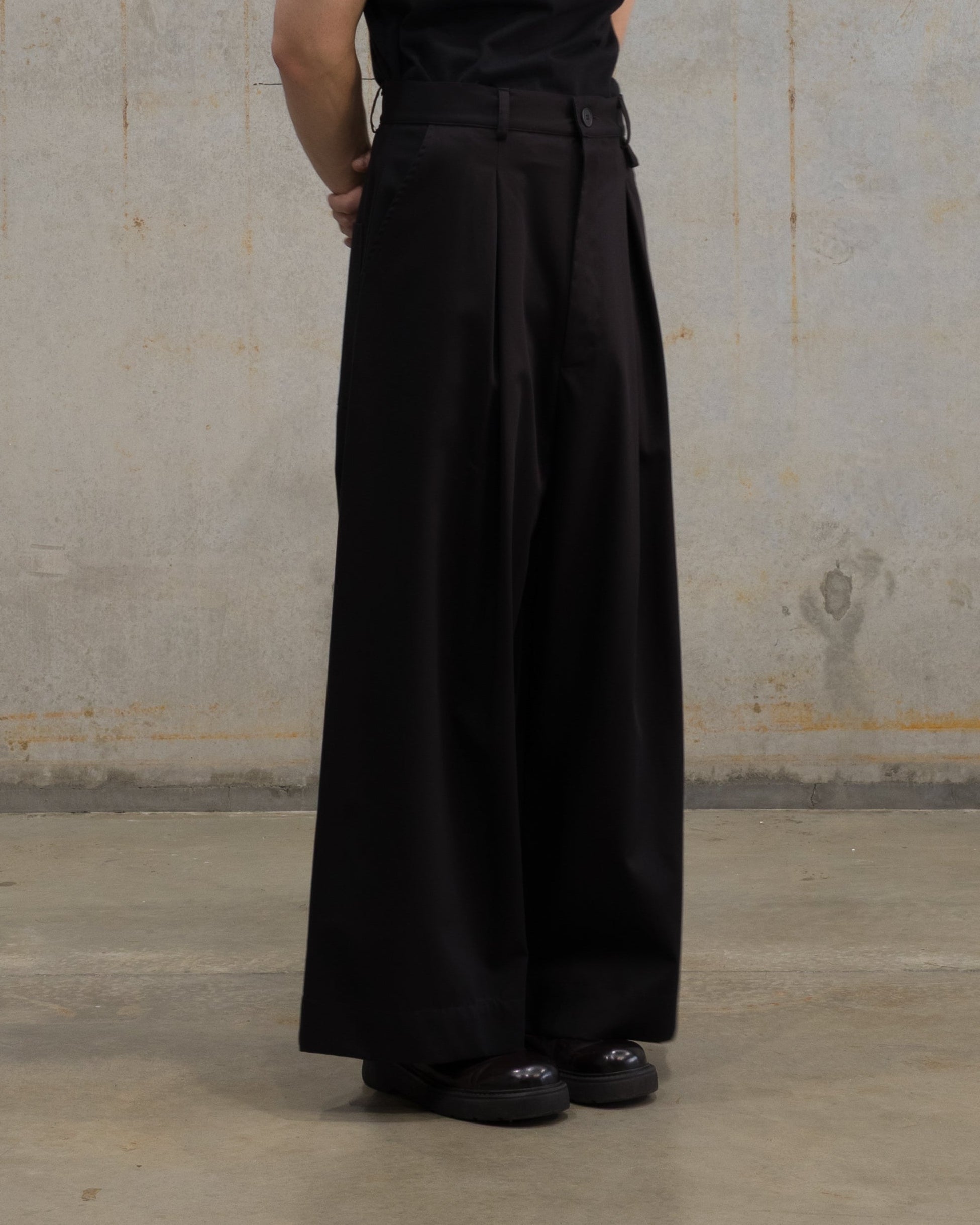 [ Silo ] Japanese Cotton Trouser / Black