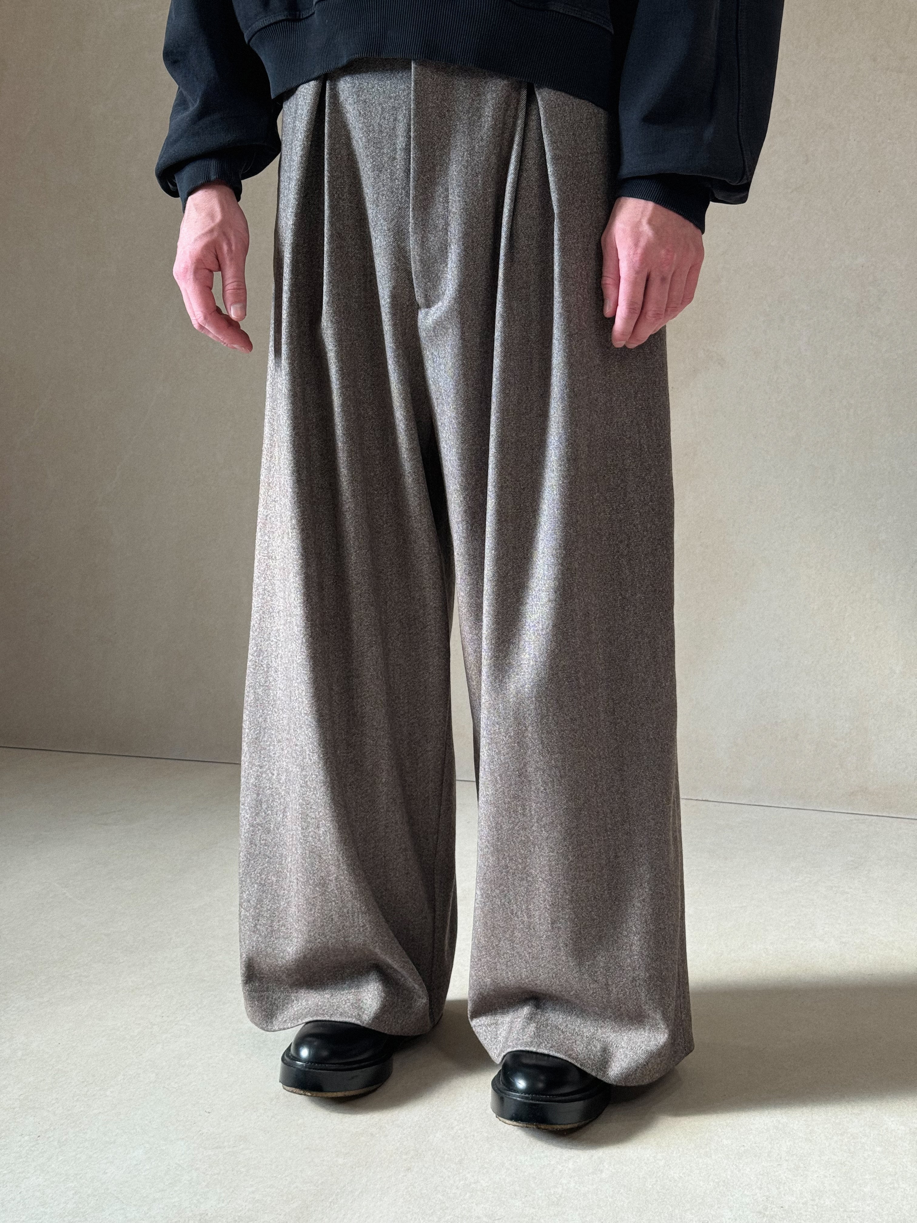 Silo ] Japanese Wool Trouser / Bark – SACRED ARCHIVE