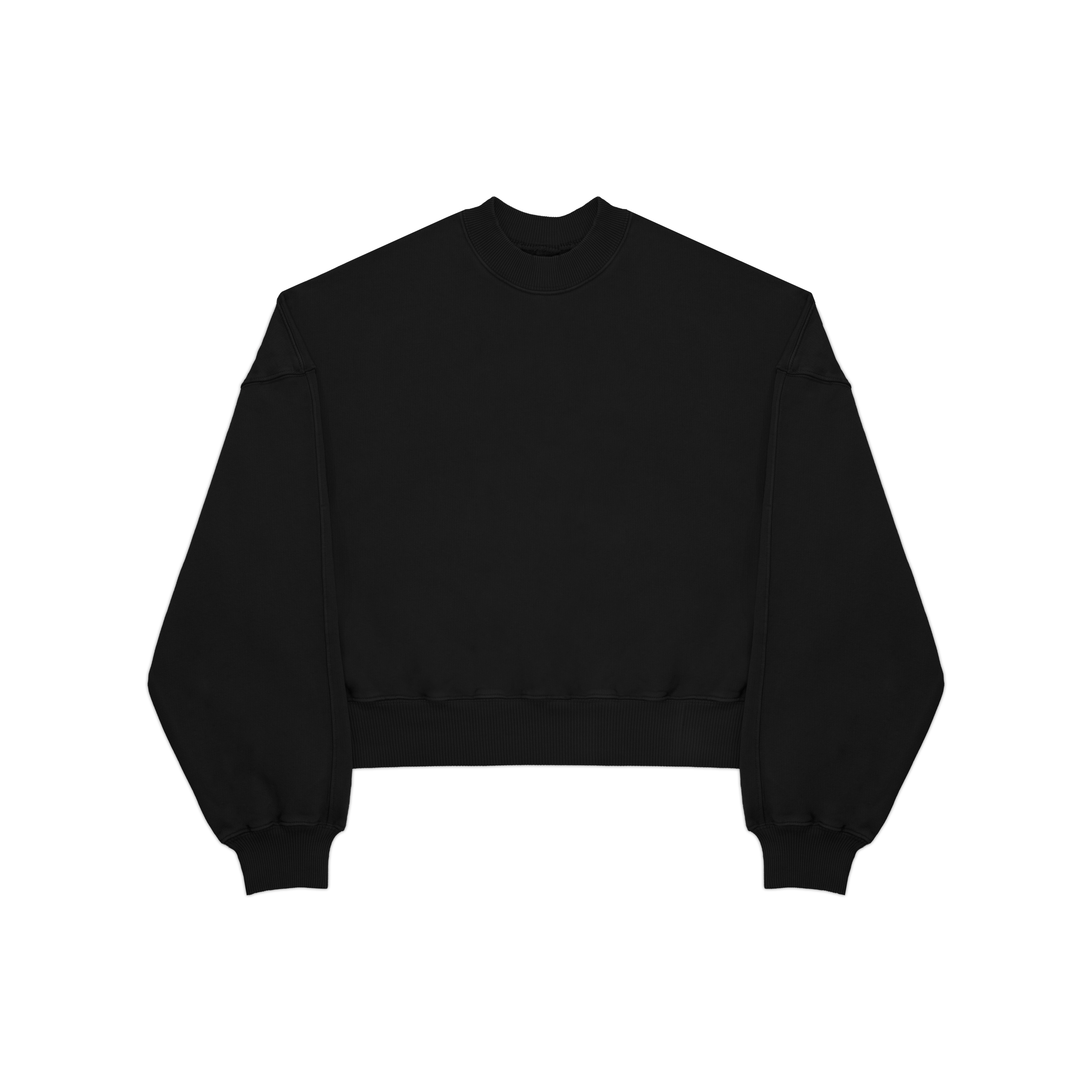 [ UNIFORM ] Crewneck Jumper / Soft Black