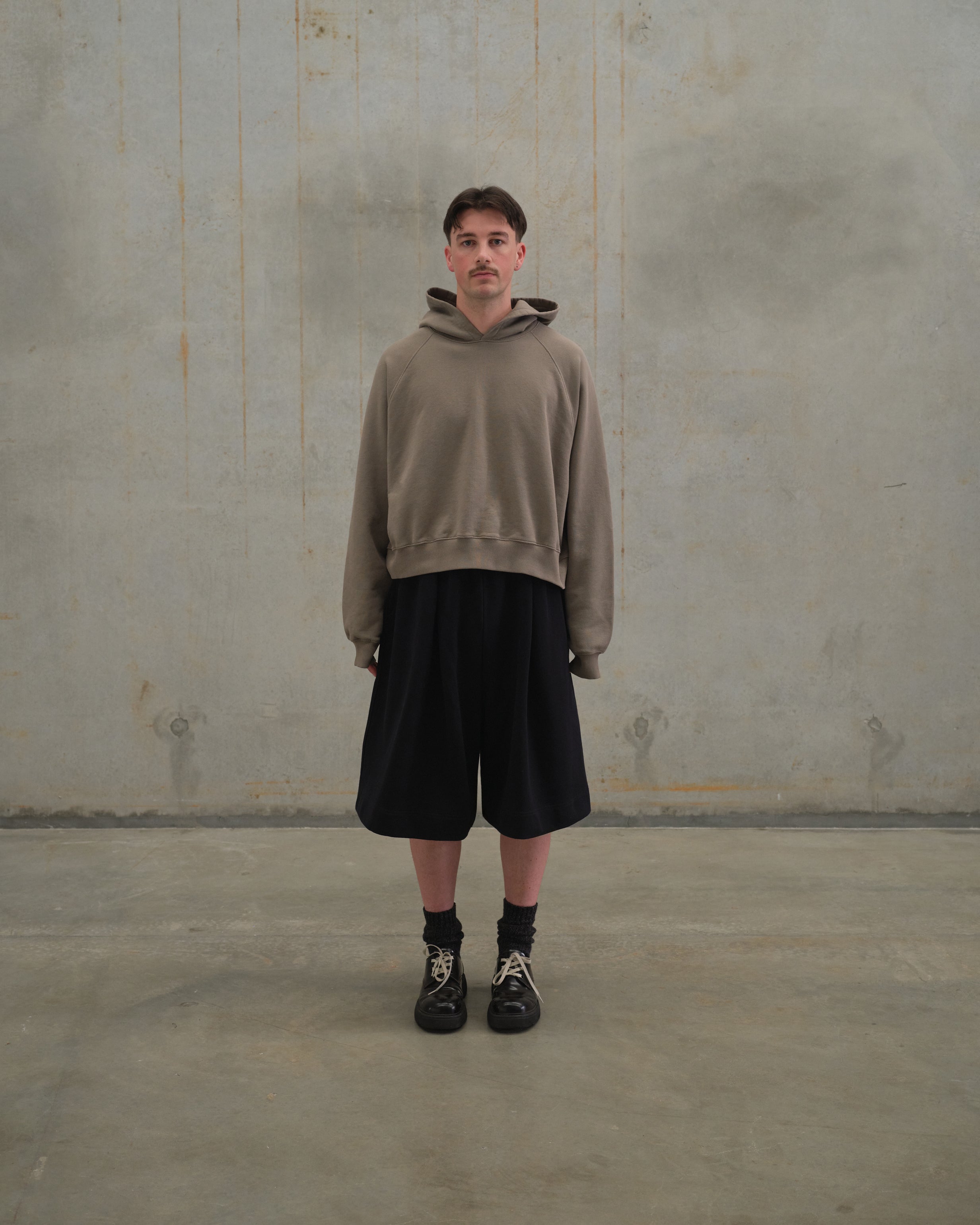 [ Brut ] Hooded Jumper / Nickel