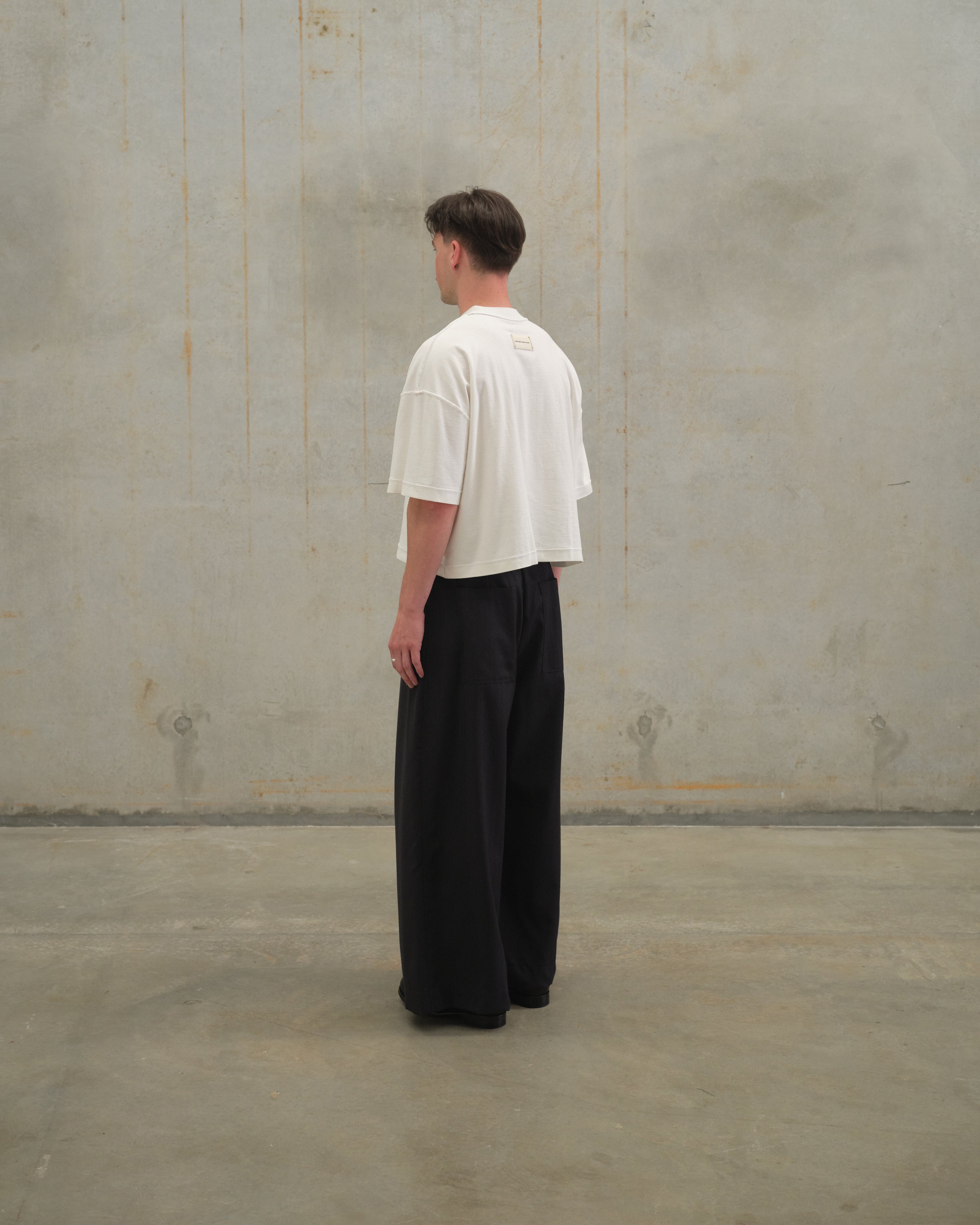 [ Brut ] Japanese Cotton T-shirt / Milk