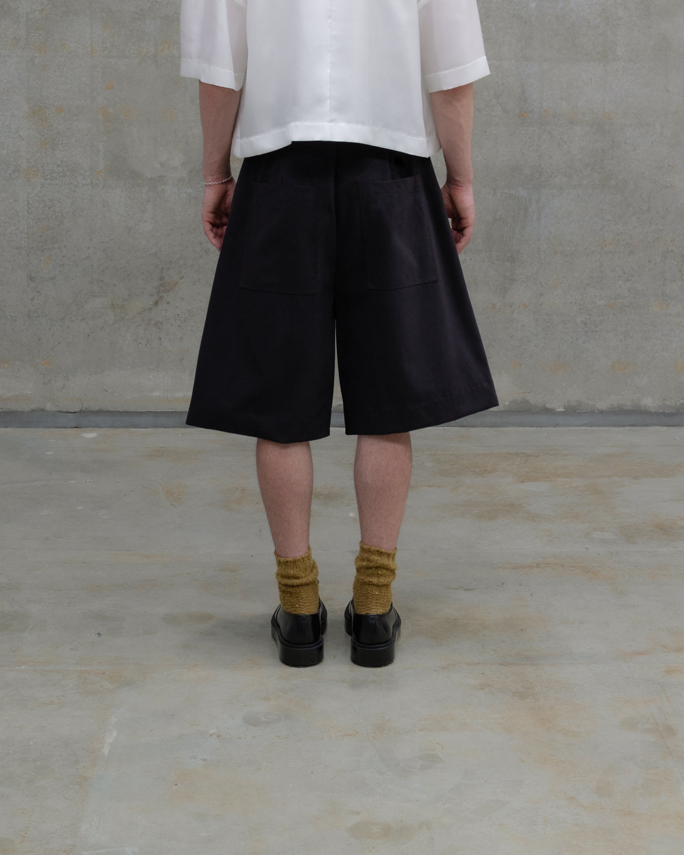 [ Silo ] Japanese Cotton Short / Black